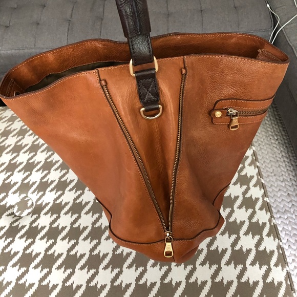 Massimo Dutti Leather Tote - Picture 6 of 10